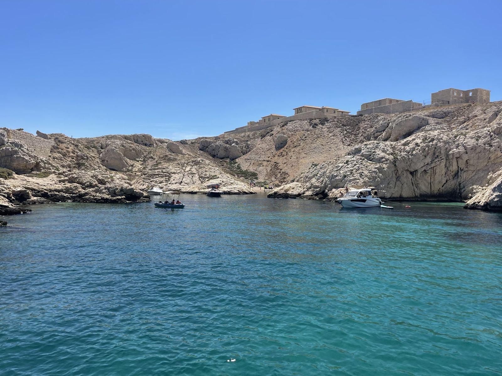 Îles du Frioul en bateau au départ de Marseille